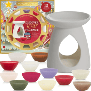 Yankee Candle Świąteczny Zestaw Kominek i 12 Wosków
