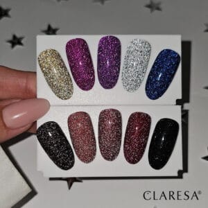 Claresa Lakier Hybrydowy Starlight 13 5ml - obrazek 3
