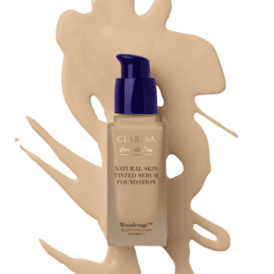 Claresa Podkład-Serum 2WO Medium Olive 32ml Nawilżenie i Długotrwałe Krycie