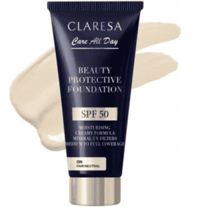 Claresa Nawilżający Podkład SPF 50 0N Fair Neutral – Ochrona i Pielęgnacja